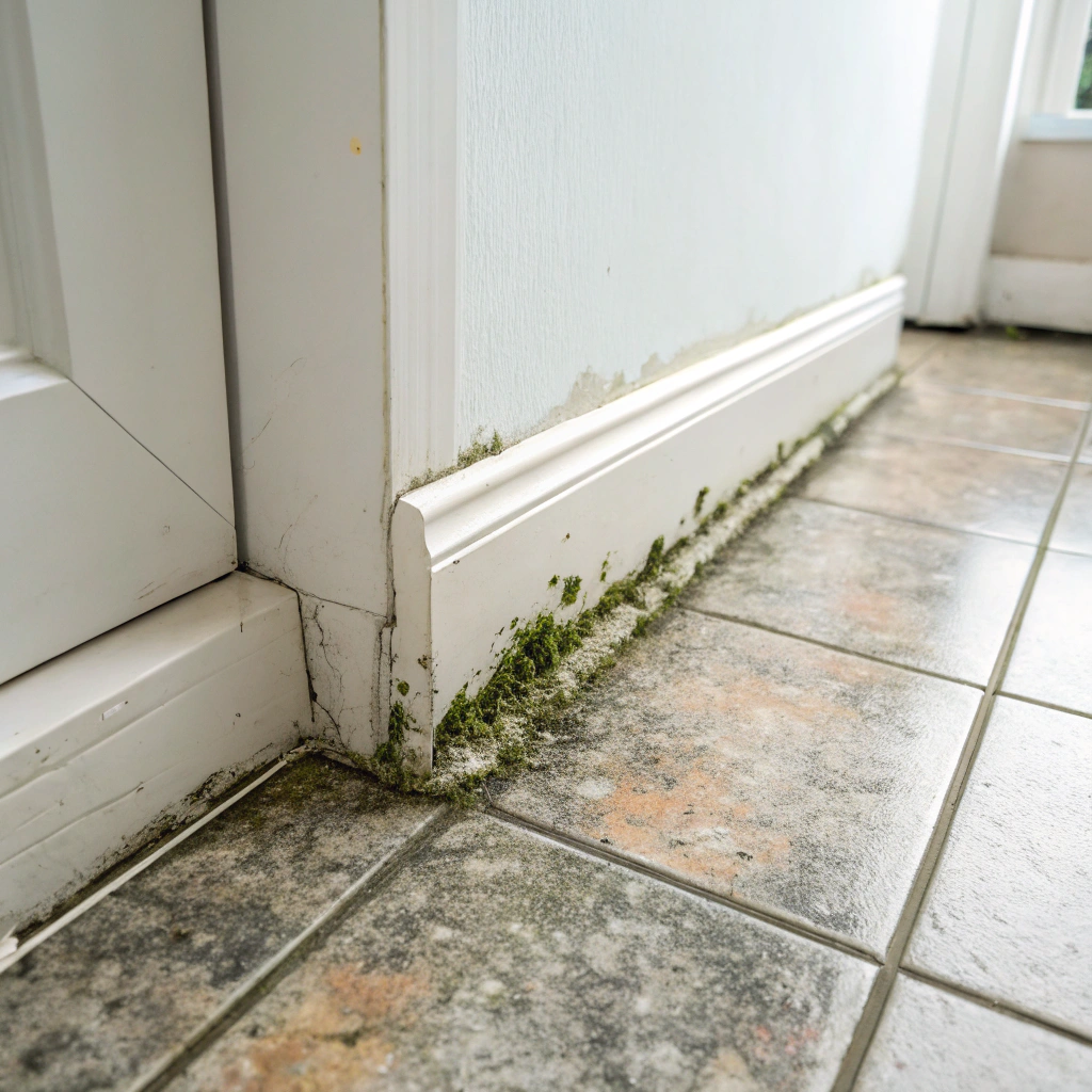 hidden mould inside built-in wardrobe fern bay bedroom