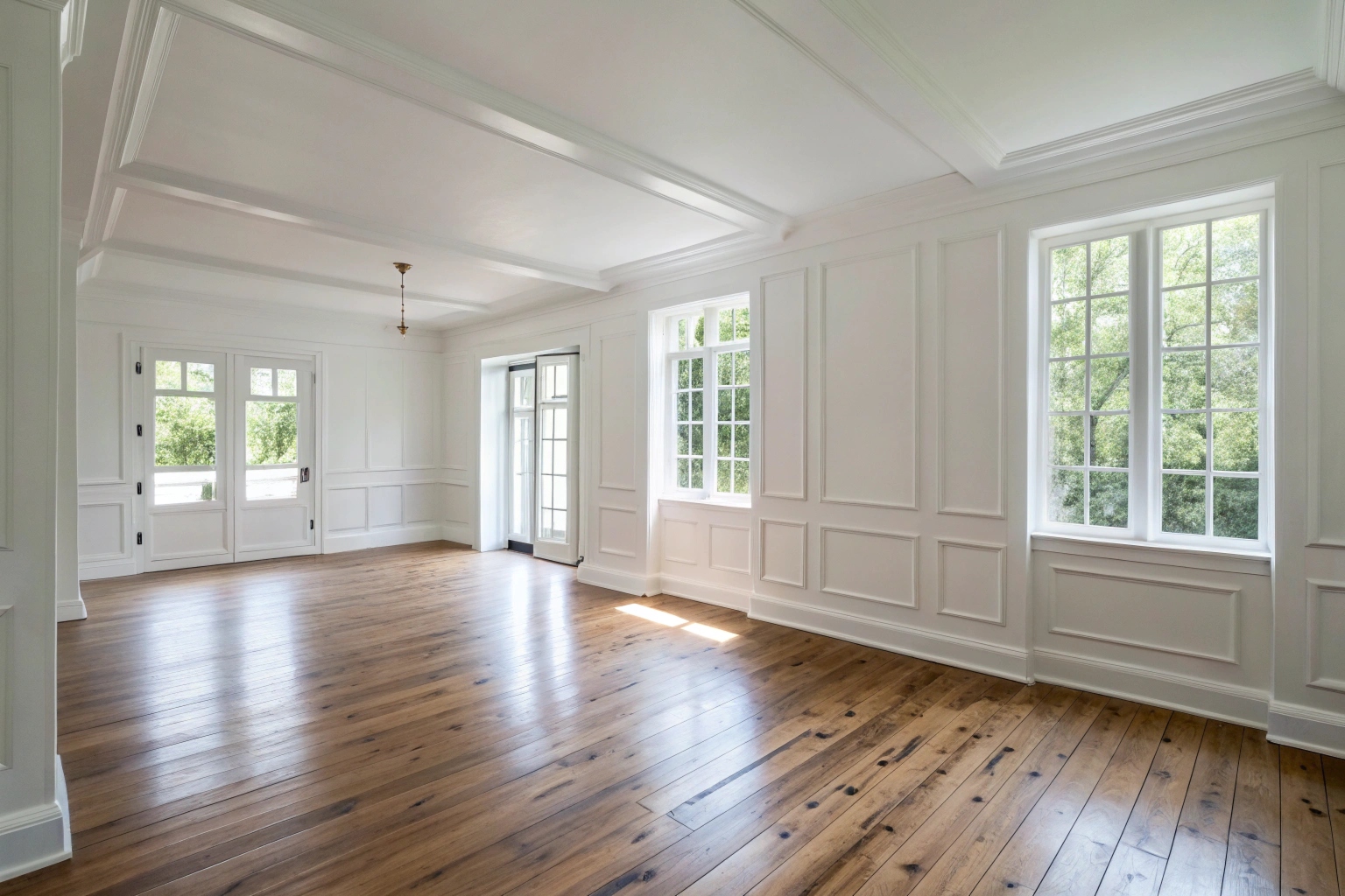 Freshly restored interior room in a Newcastle property following mould remediation